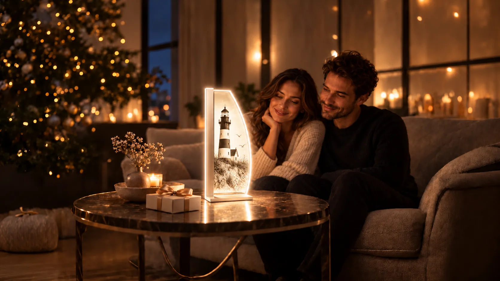 Die Leuchte als Geschenk